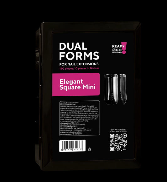 Ready2Go Dual Forms – Elegant Square Mini