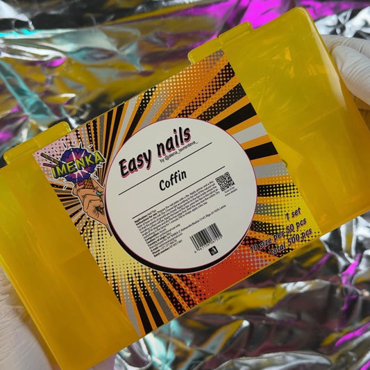 Easy Nails – Coffin Soft Gel Tips